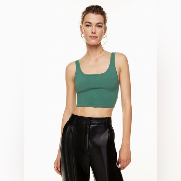Aritzia Babaton Sculpt Cropped Scoopneck Tank - Picture 5 of 12